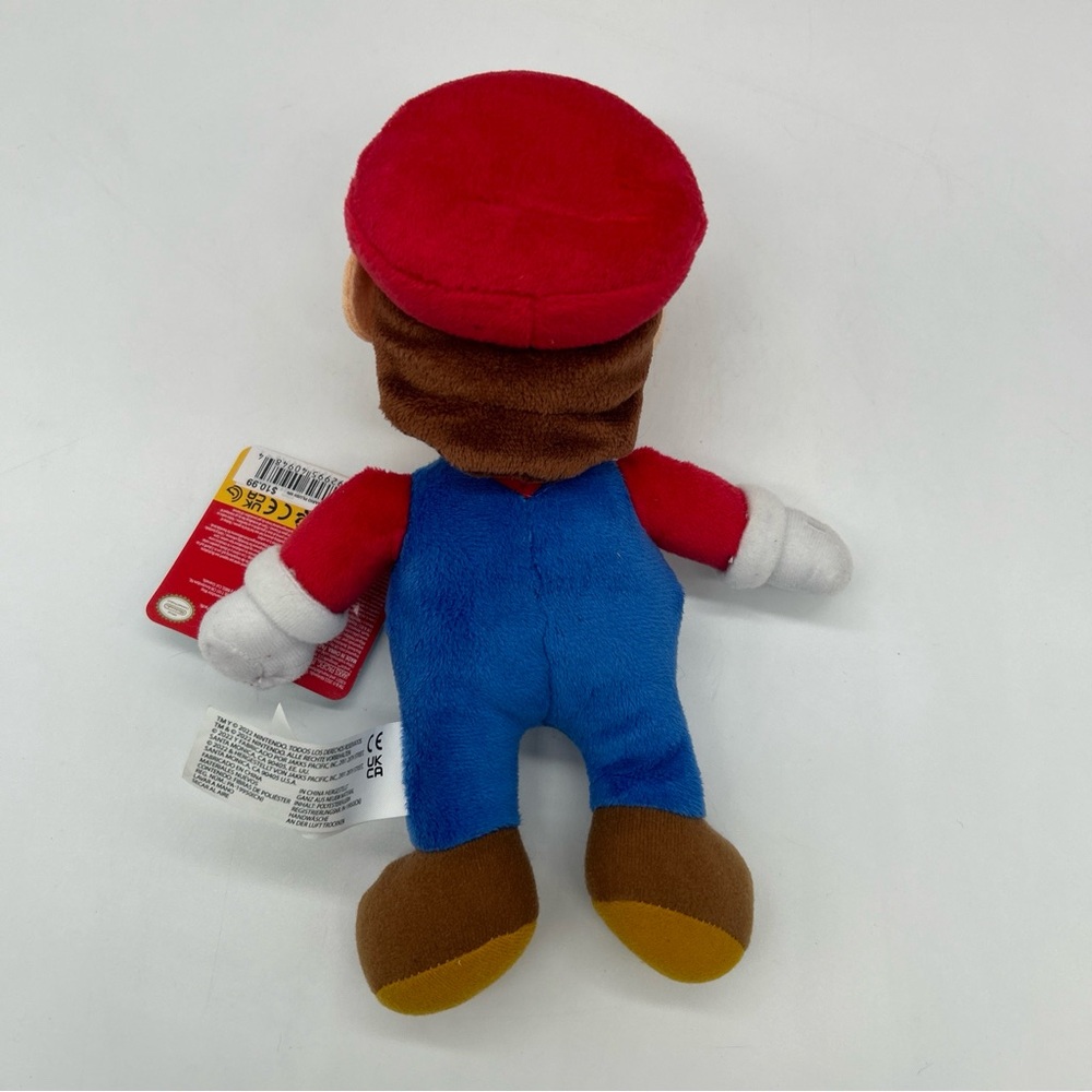 Super Mario 9-Inch Plush Doll Stuffed Set, Mario, Fire Mario, Yoshi - Picture 3 of 11